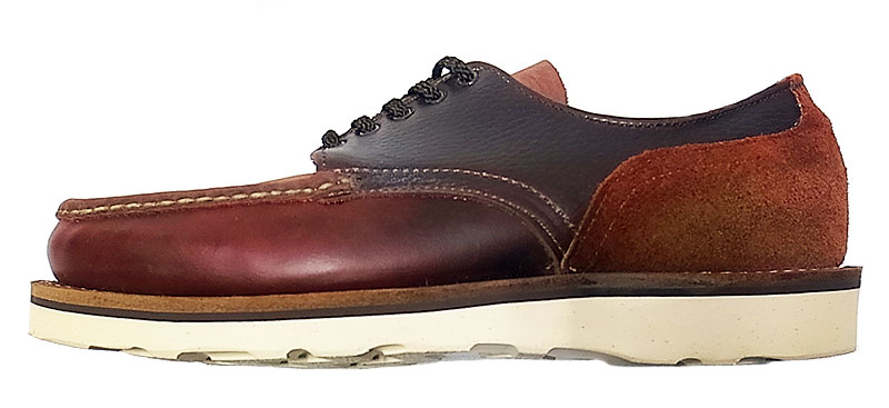 RUSSELL MOCCASIN MULTI COMBO COUNTRY OXFORD Double Vamp - Luby's