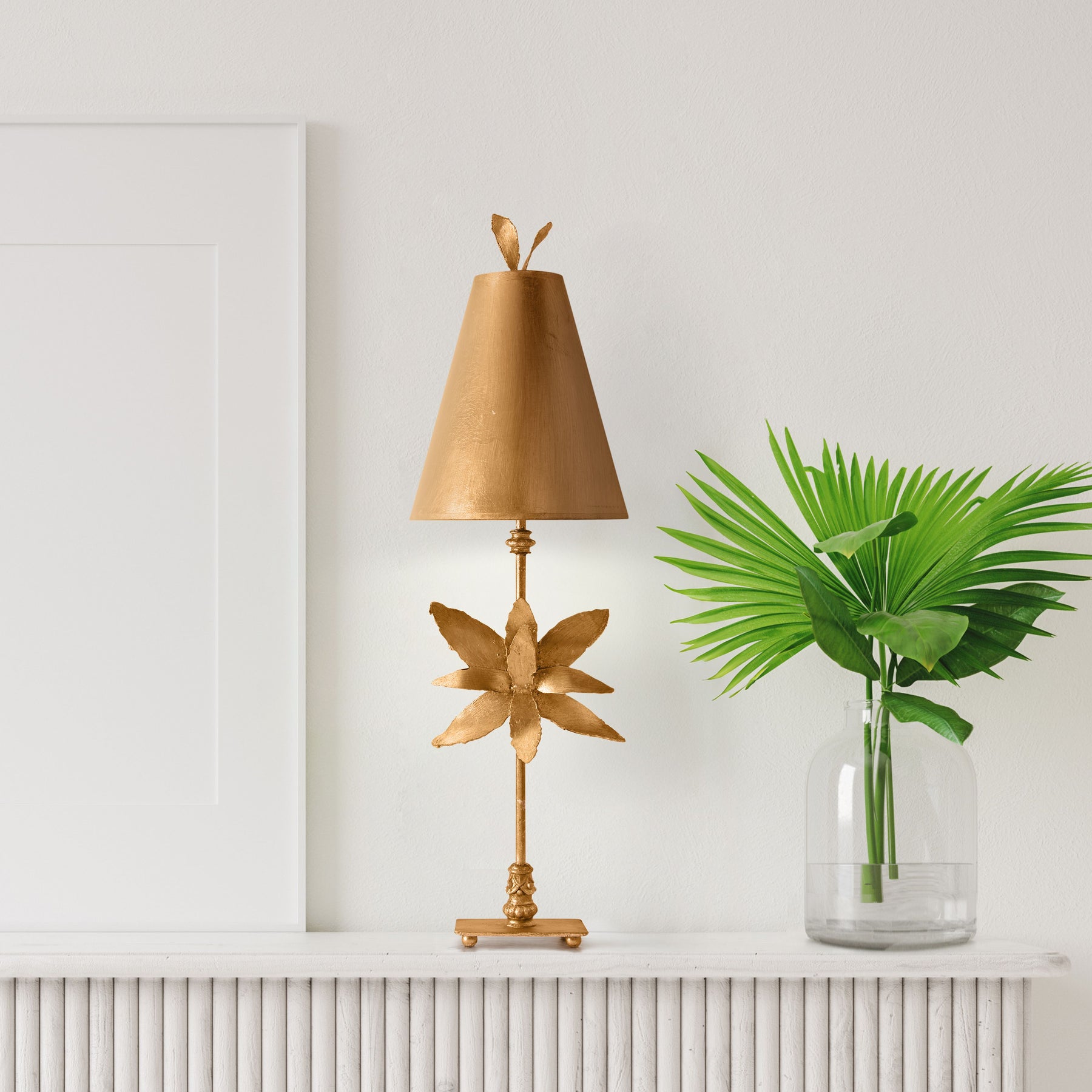 Azalea Gold Table Lamp – Lucas McKearn