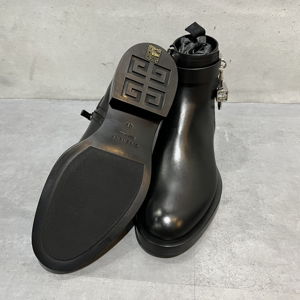 GIVENCHY レザー パドロック ブーツ | Luce | ルーチェ