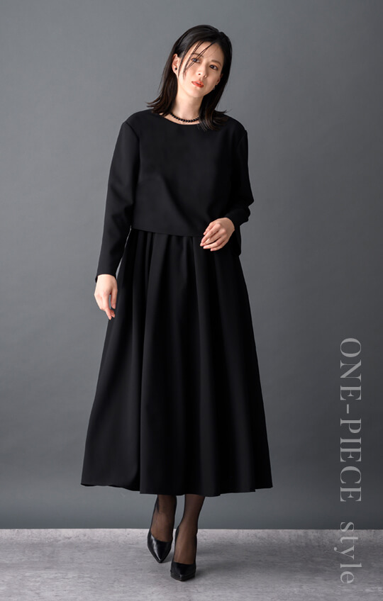 ワンピース　（最終値下げ、月曜削除します） kaene公式オンラインストア ライトシフォンミドルスリーブワンピース