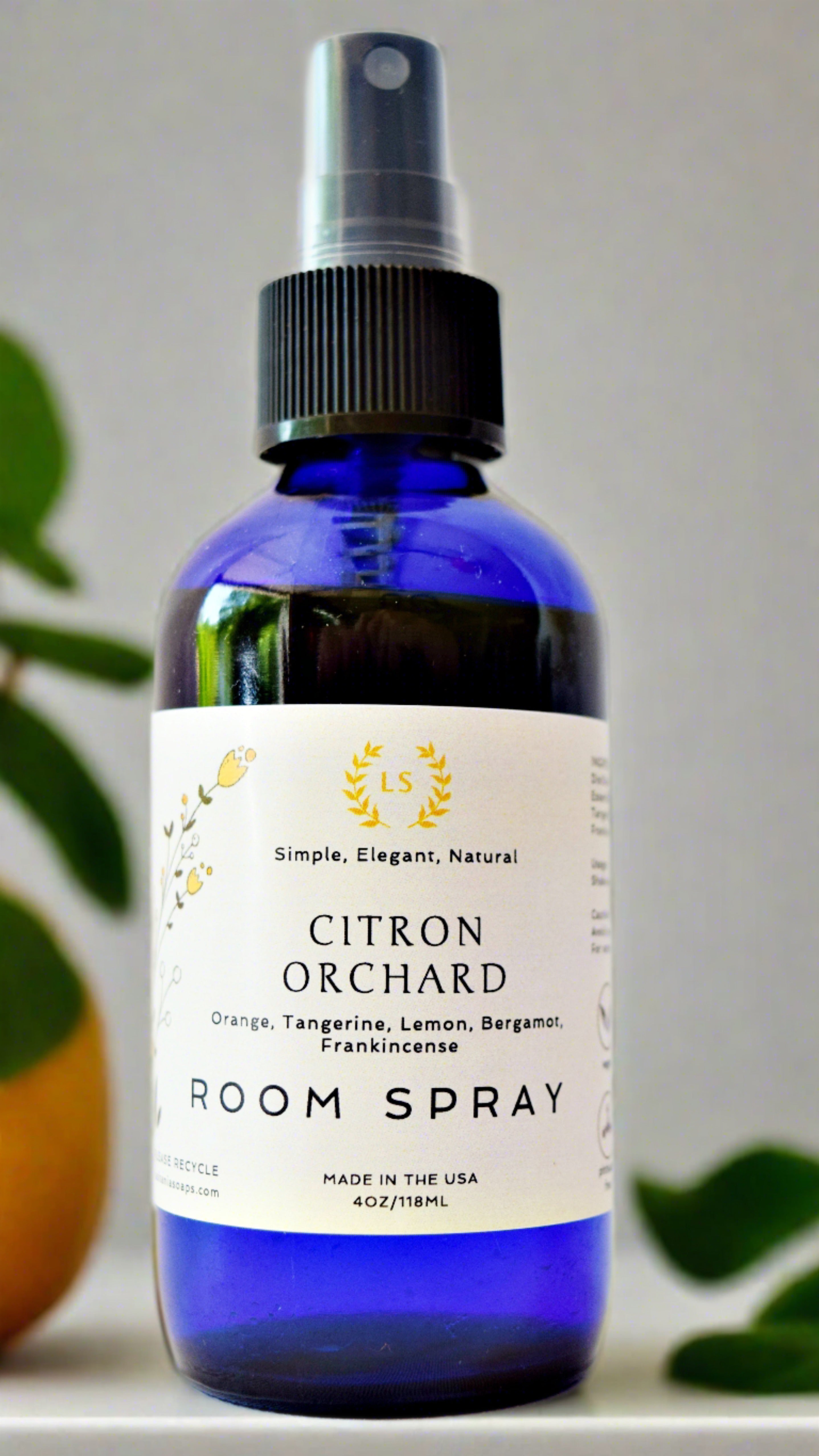 Room Spray Air Freshener | Citron Orchard, Minty, Spring Garden