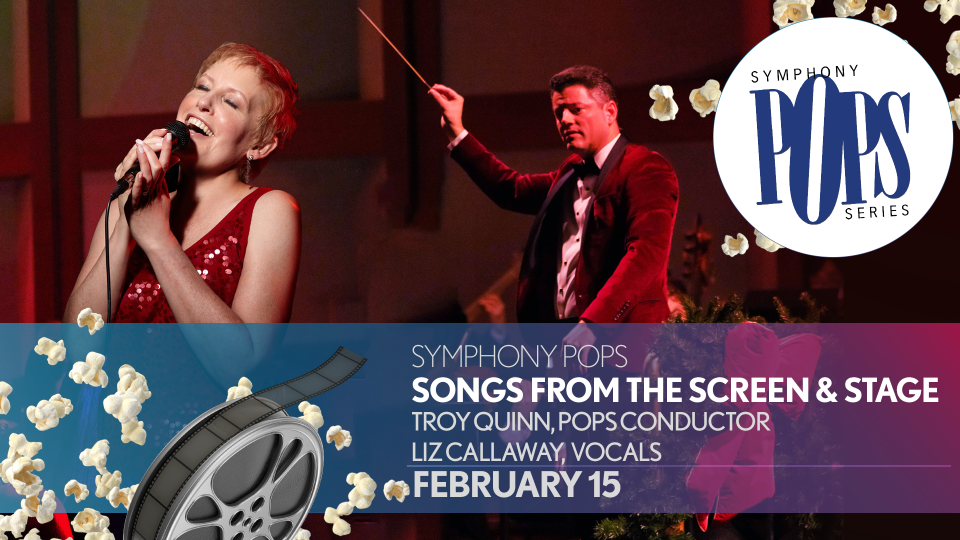 Symphony Pops: Songs from the Screen & Stage - Luther Burbank