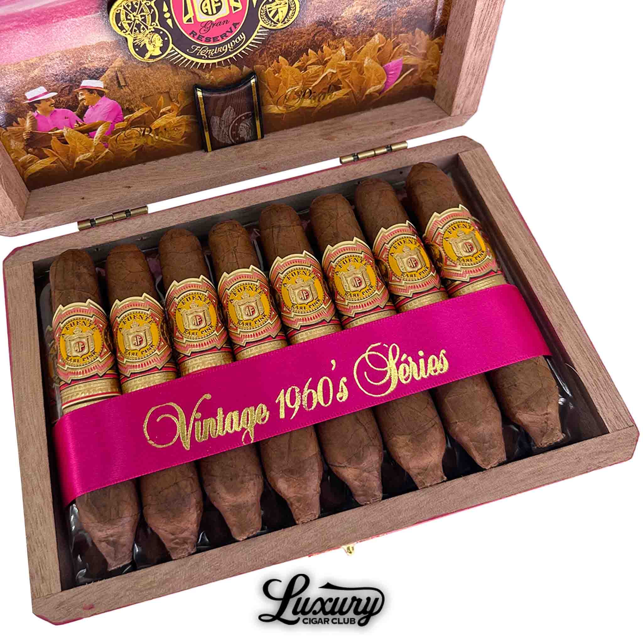 Arturo Fuente Hemingway Rare Pink Vintage 1960's Series Cigars