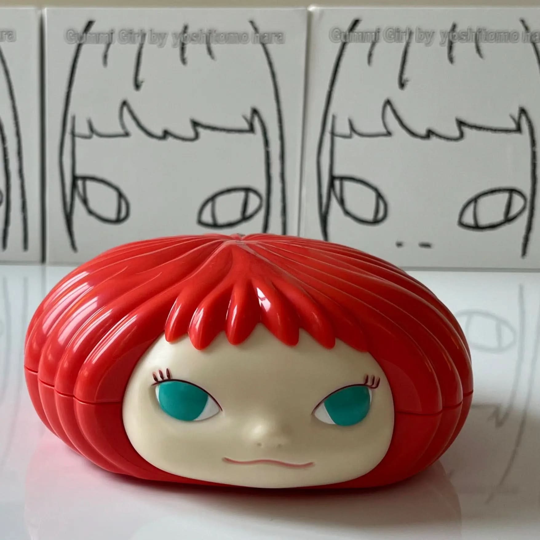 Yoshitomo Nara – Gummi Girl Candy Jar Red 2006 | Collectible