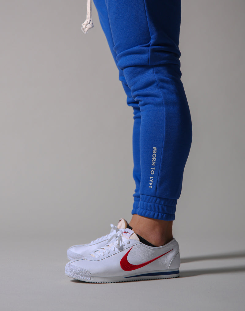 Sweat Pants Born to LYFT - Blue – LÝFT