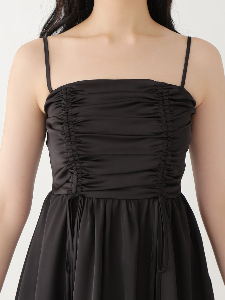 SALE】Fringe satin ensemble one piece(eme10533) – M me eme