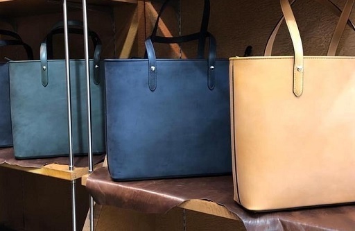 美品】万双 マンソウ トートバッグ ビジネス ブライドルレザー A4