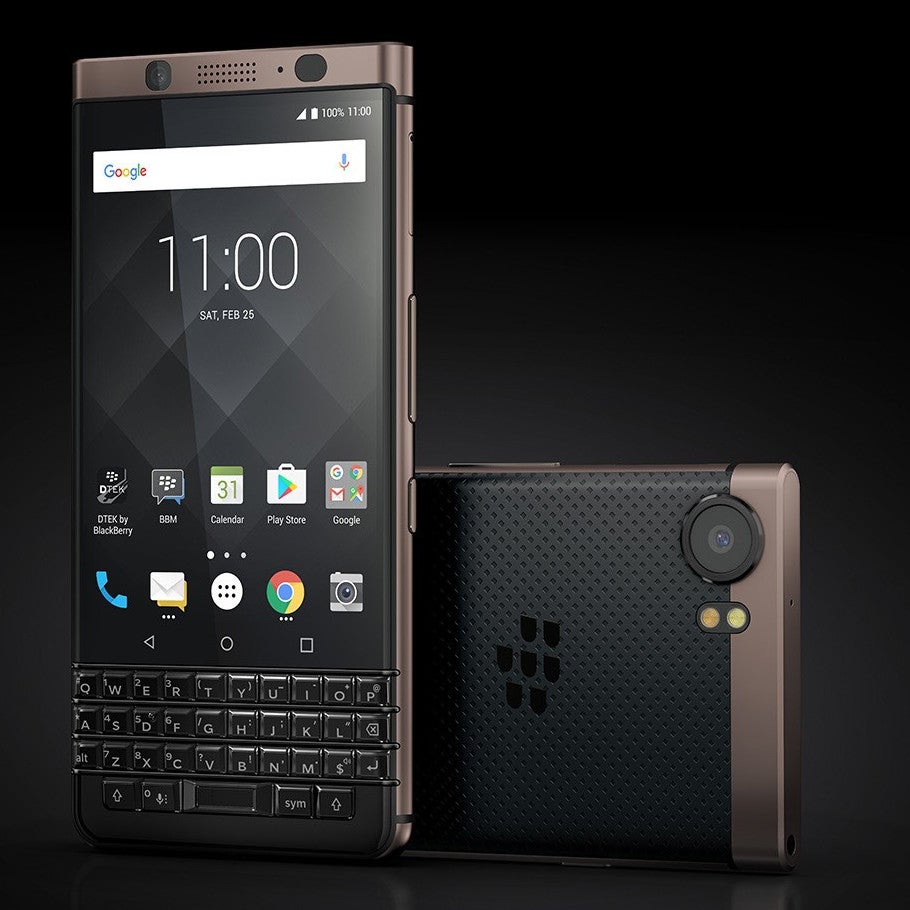 BlackBerry KEYone Bronze Edition unveiled, two new BlackBerry
