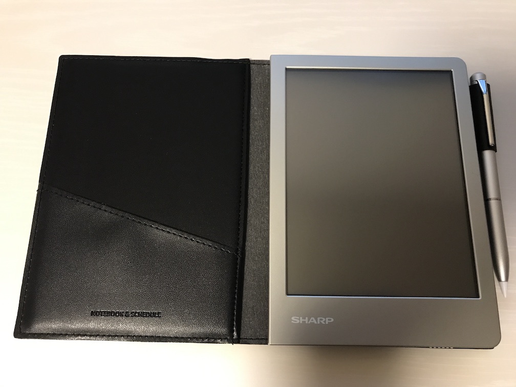 シャープの電子ノートを買った話 — M-BLOG