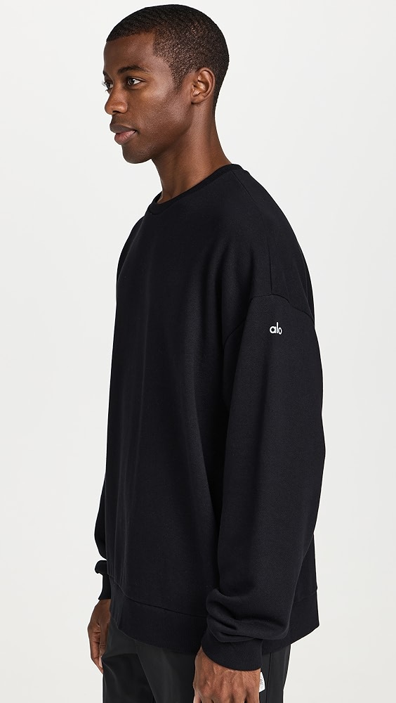 Alo Yoga Chill Crew Pullover Sweatshirt | Shopbop