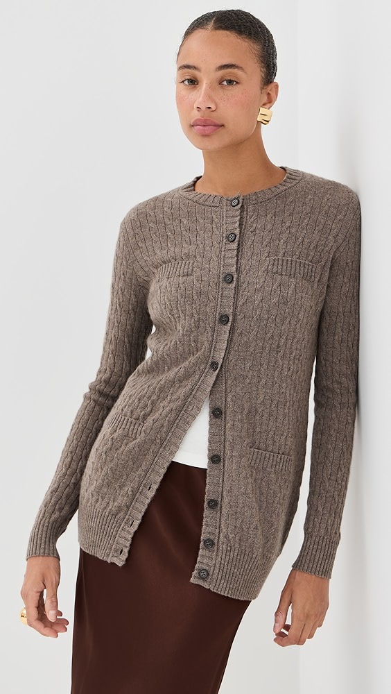 LISA YANG Majken Zip Cashmere Cardigan Coat | Shopbop