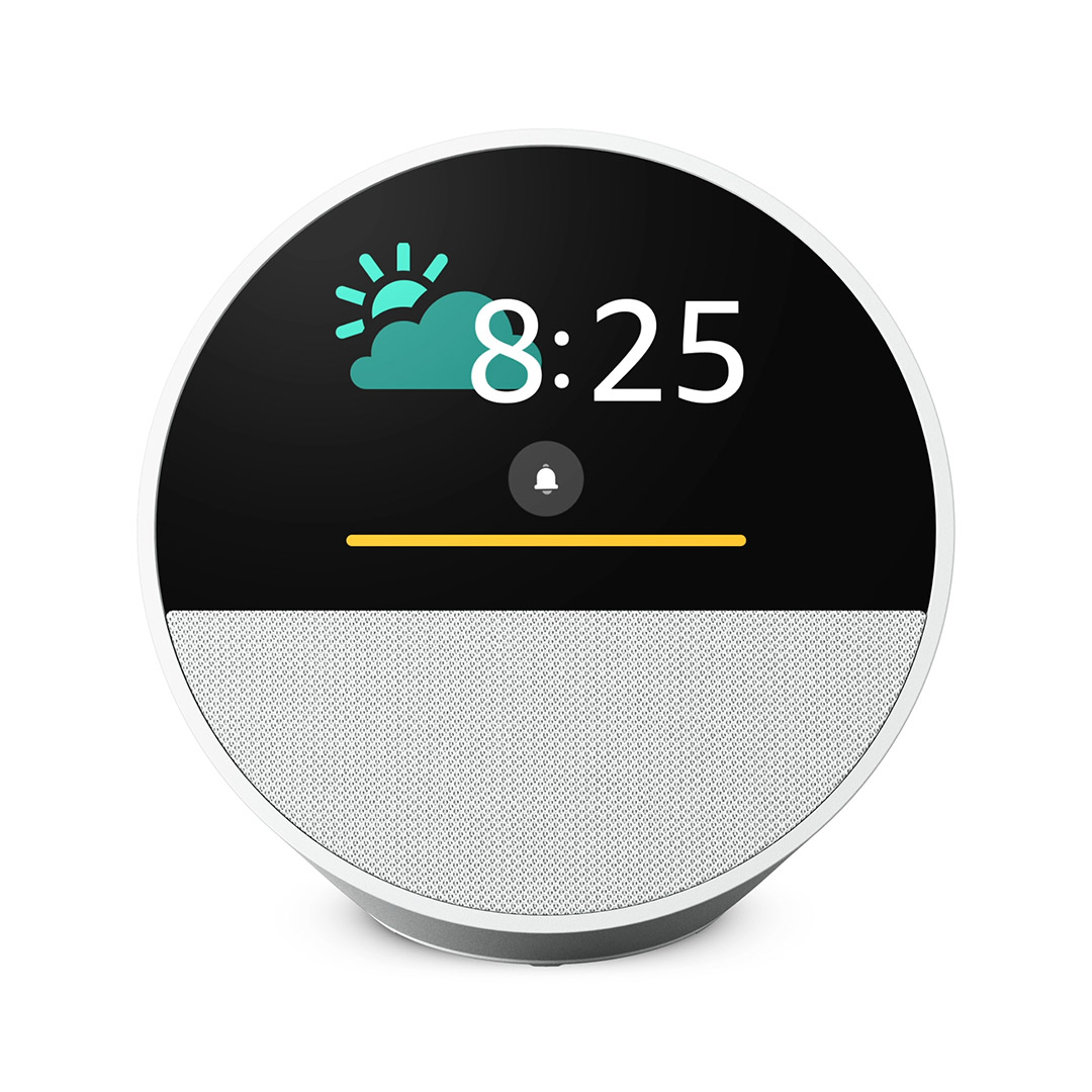 Amazon | Echo Spot（2024年発売）- スマートアラームクロック with