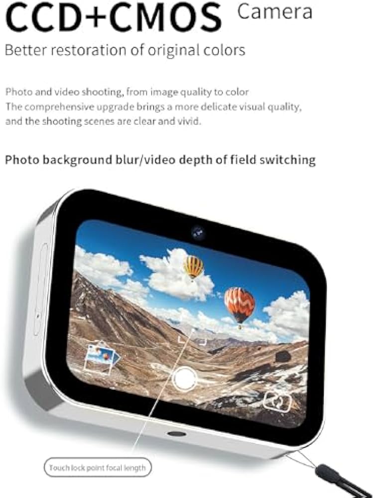 Amazon | 写真用デジタルカメラ、3インチHDタッチスクリーン付き64MP
