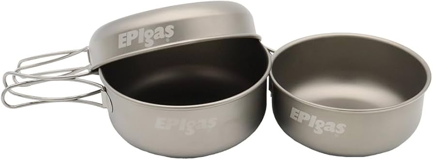 Amazon.co.jp: EPI(イーピーアイ) チタン3点食器セット T-8001