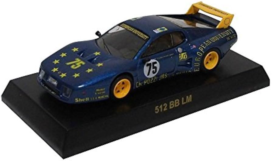 Amazon.co.jp: 京商 1/64 フェラーリ ミニカーコレクション8 NEO 512BB