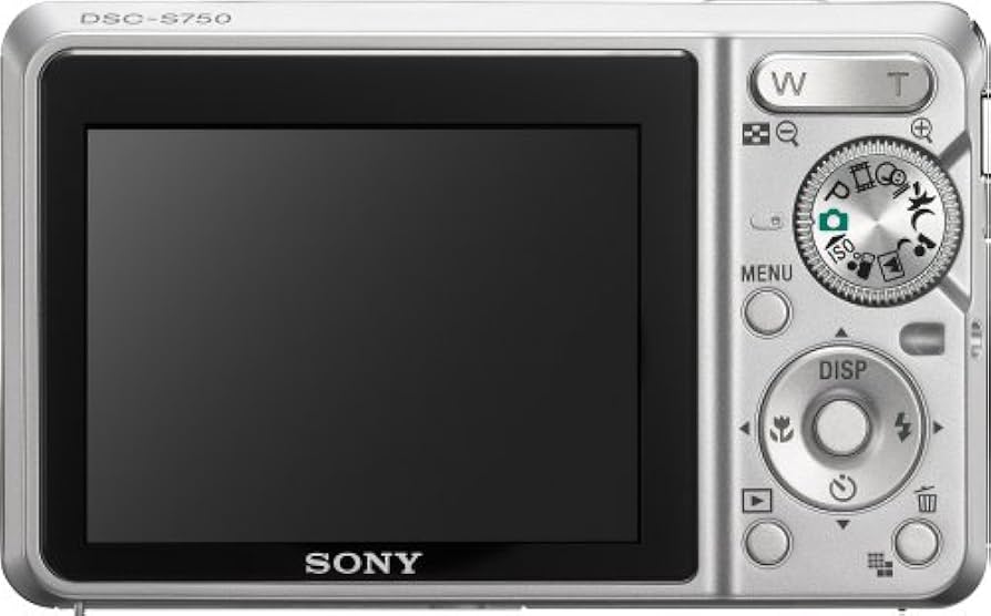 Amazon.com : Sony Cyber-shot DSCS750 7.2 MP Digital Camera with 3x