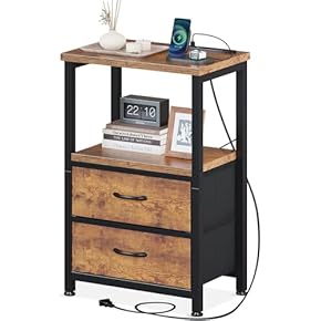 ナイトテーブル(ベッドルーム家具) 通販 | Amazon Home&Kitchen