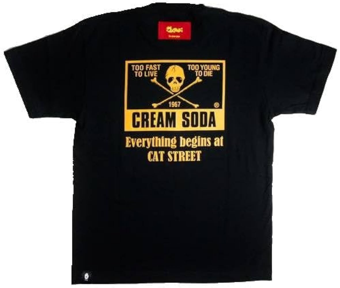 Amazon | ☆CREAM SODA 1967ダブル立ちネコ Tシャツ ☆ creamsoda