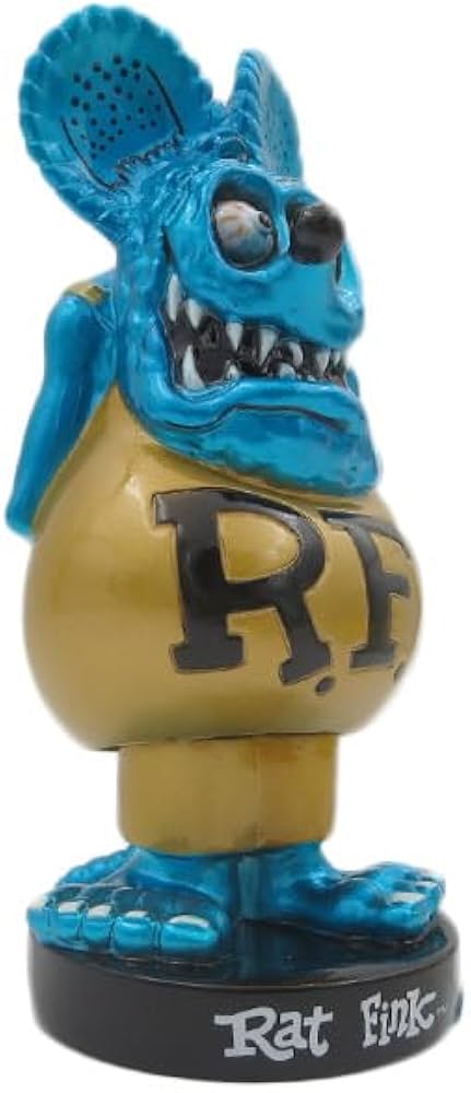 Amazon.co.jp: FUNKO Wacky Wobbler RAT FINK （メタリックブルー