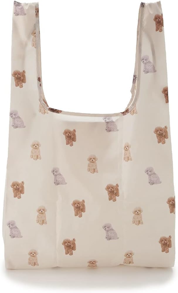 Amazon.co.jp: gelato pique ジェラートピケ トイプードル柄エコバッグ