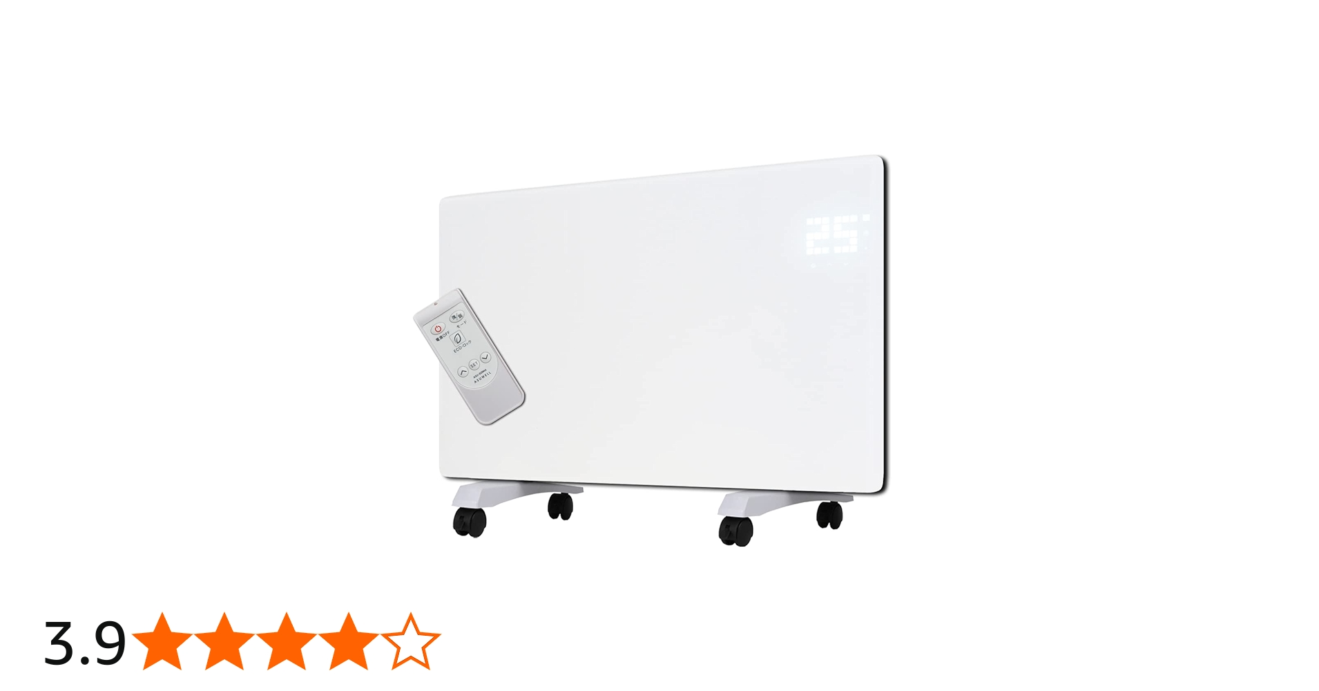 Amazon | [ アスウェル ] 超薄型 遠赤外線 パネルヒーター 省エネ&ハイ