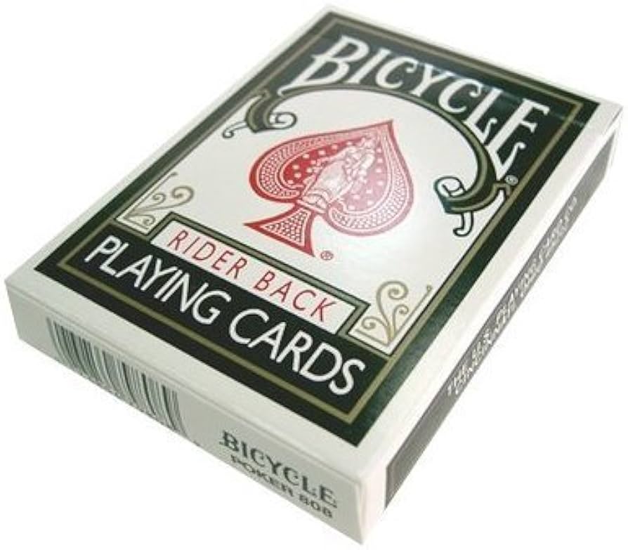 Amazon.co.jp: バイスクル(BICYCLE) トランプ ライダーバック 黒