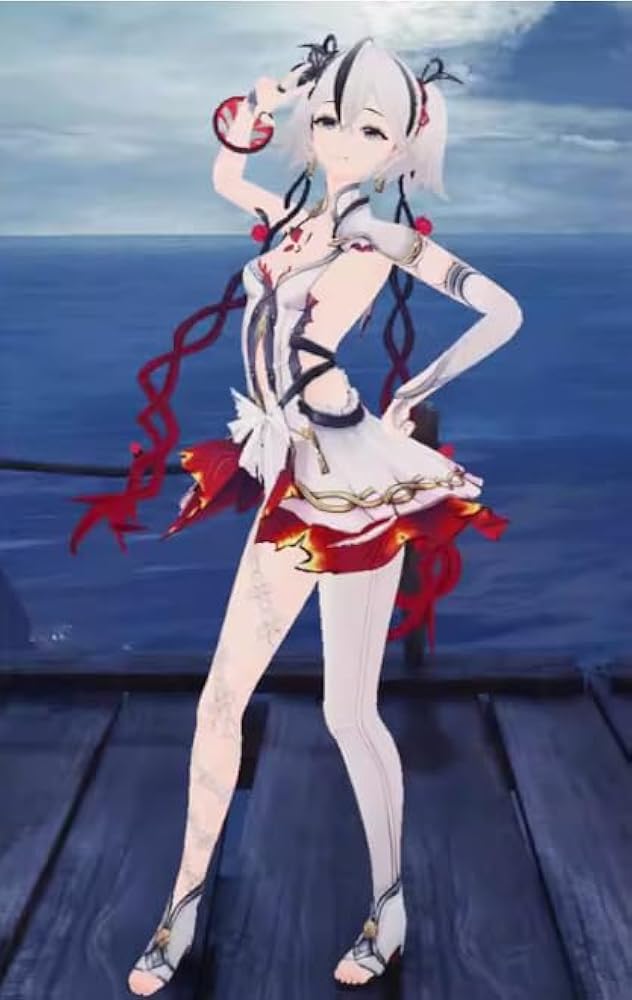 Amazon.co.jp: [TONGCHENG] 鳴潮 ツバキ 椿 つばき コスプレ衣装 +