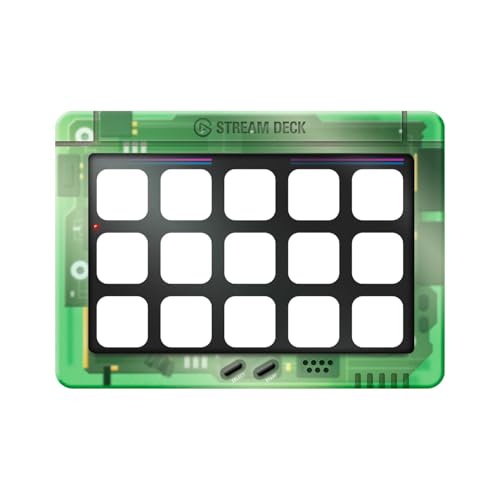 Amazon | Elgato Stream Deck MK.2 Face Plate Retro Green エルガト