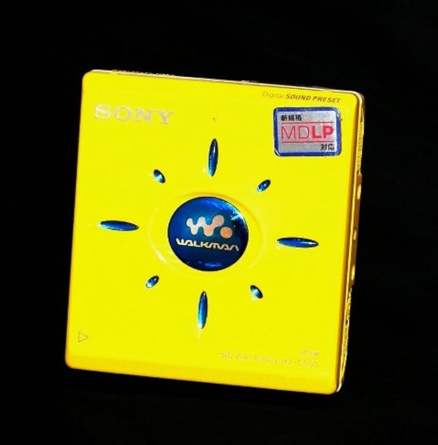 Amazon | SONY ソニー MZ-E500-Y イエロー ポータブルMDプレーヤー