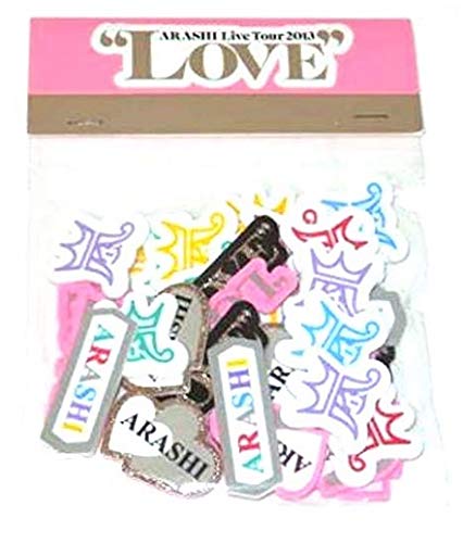 Amazon.co.jp: 嵐 Love グッズ☆キッズライン☆ふわふわシール ARASHI