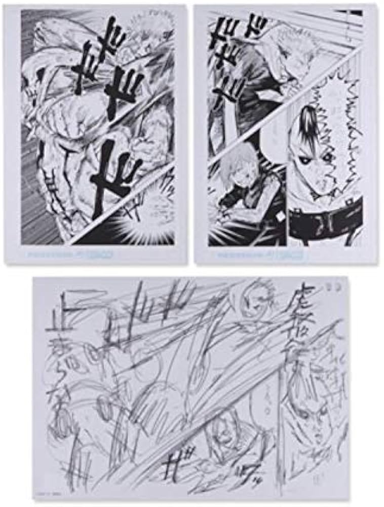 Amazon.co.jp: 【人気】 呪術廻戦○複製原稿2枚+複製ネーム○(虎杖悠仁