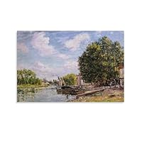 Amazon.co.jp: パリの春、リンゴの花、1879年 アルフレッド・シスレー