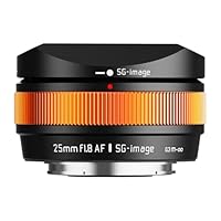 Amazon.co.jp: SG-image AF 25mm F1.8 II APS-C Eマウント ソニーE互換