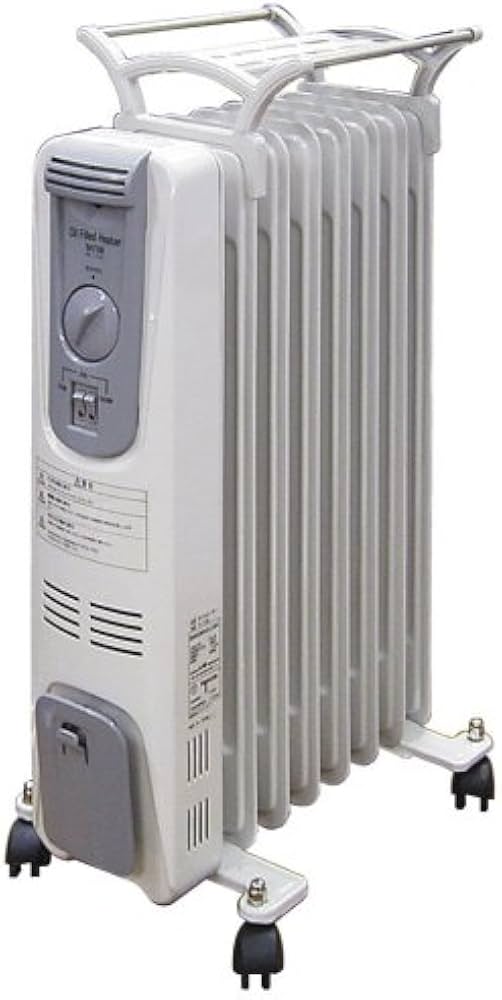 Amazon | 山善 オイルヒーター タオルハンガー付き NH-1108(LH) 温度