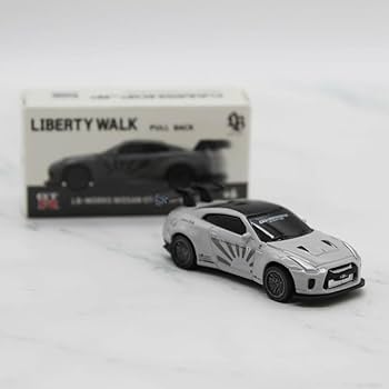 Amazon.co.jp: ミニカー 日産 NISSAN GT-R R35 type 1.5 (グレー) LB