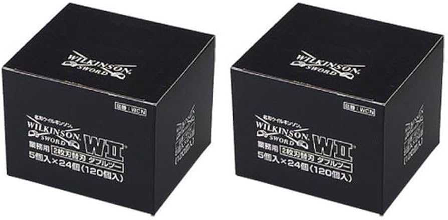 Amazon.co.jp: 【2個セット】WCN ウィルキンソン WⅡ ダブルツー 固定