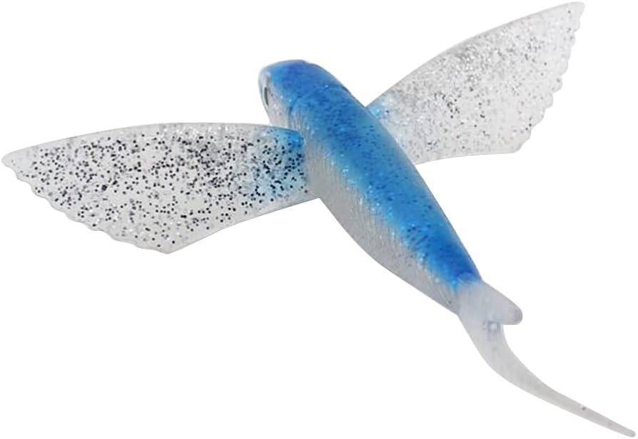 Amazon.co.jp: ソフトルアー トビウオ 21cm 船釣 海釣 マグロ カジキ