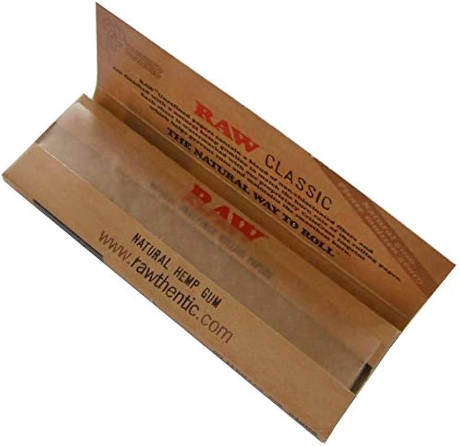 Amazon.co.jp: RAW ロー 手巻き用クラシックローリングペーパー