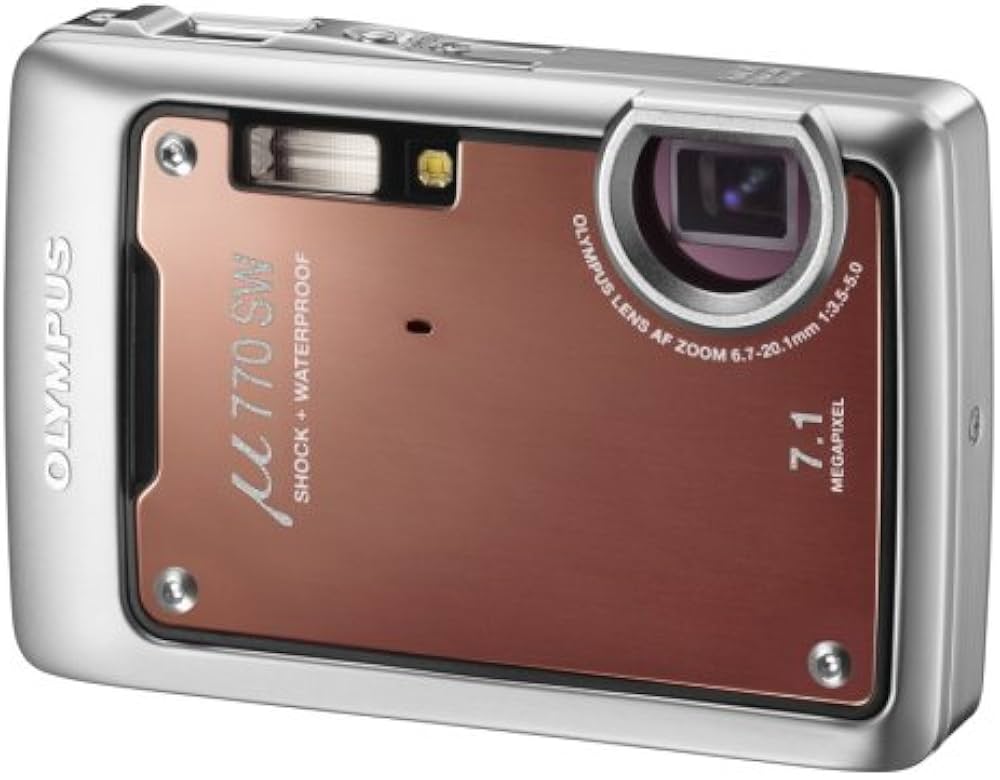 Amazon | OLYMPUS 防水デジタルカメラ μ770SW (ミュー) モカブラウン