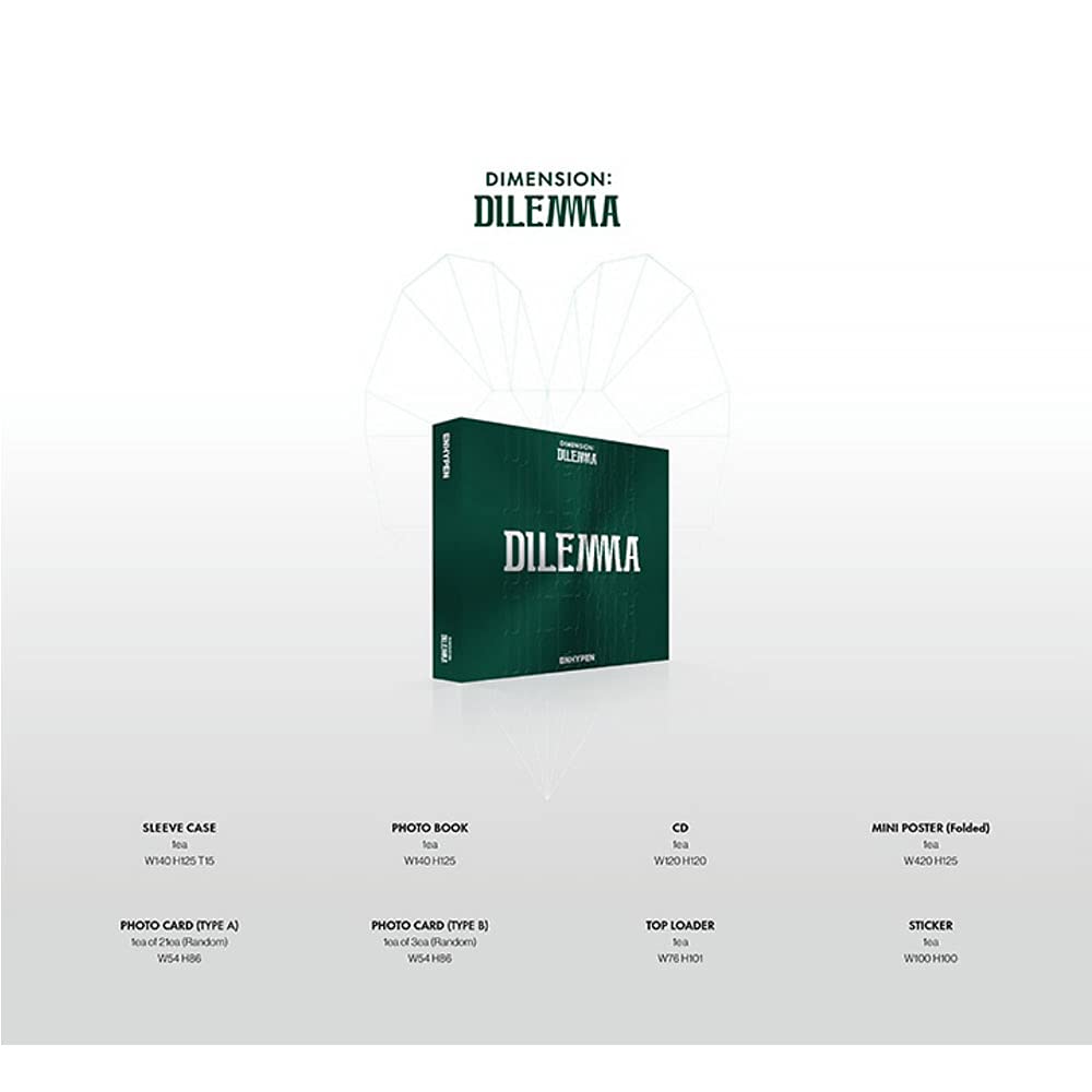 Amazon.com: ENHYPEN Dimension Dilemma 1st Album ESSENTIAL ver (CD