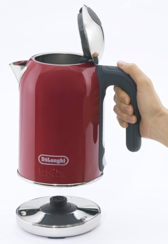 Amazon | DeLonghi (デロンギ) 電気式コードレスケトル ラズベリー