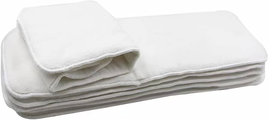 Amazon | 5枚 セット大人用おむつインサート 布おむつ 無添加コットン