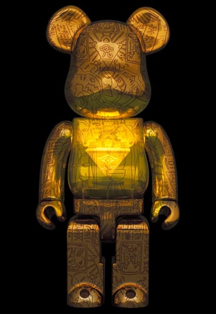 Amazon.com: Yu-Gi-Oh! Millennium Puzzle Light-Up 400% Be@rbrick