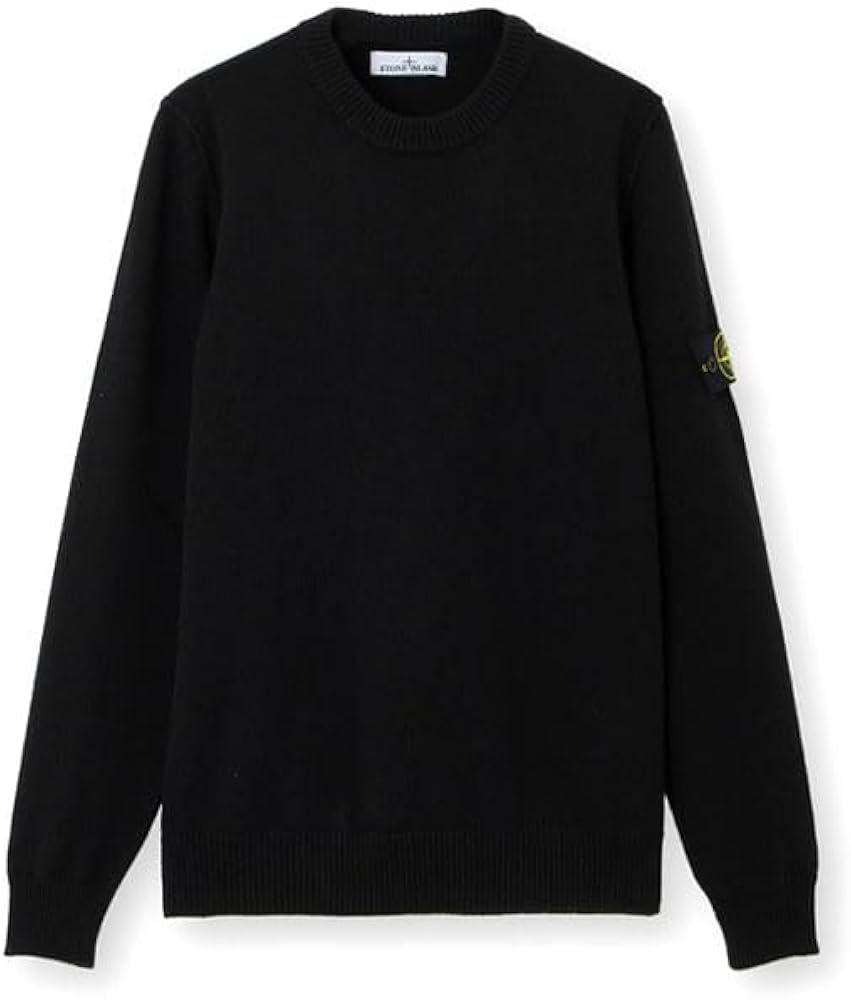 Amazon | [ストーンアイランド] 7ゲージ ラムウール クルーネック