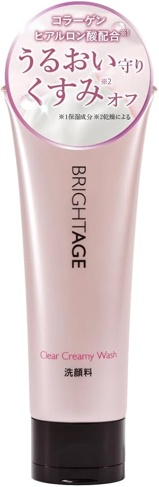 Amazon | ブライトエイジ 〈クリアクリーミーウォッシュ〉 100g 洗顔