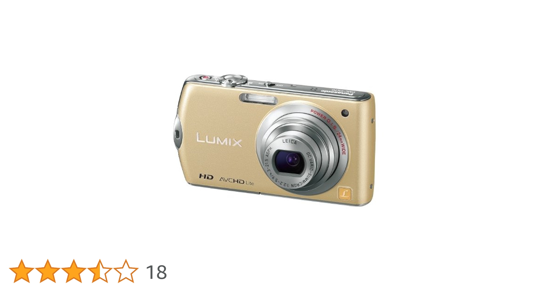 ✨美品✨Panasonic LUMIX DMC-FX70 ゴールド 稼働 箱付き パナソニック