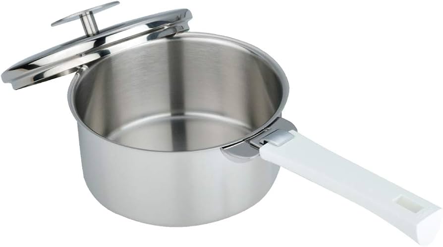 Amazon｜CRISTEL クリステル ステンレス 鍋 グラフィット深鍋 16cm