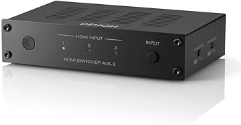 Amazon | Denon AVS-3BK 3ポート (3入力/1出力) 8K HDMIスイッチャー