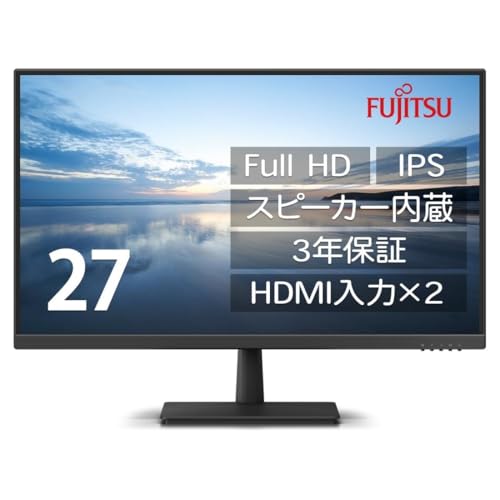 Amazon.co.jp: FMV 富士通 ディスプレイ 27インチFull HDモニター(IPS
