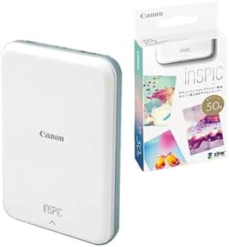Amazon | (フォト用紙50枚付)キヤノン インスピック PV-123-SB ブルー